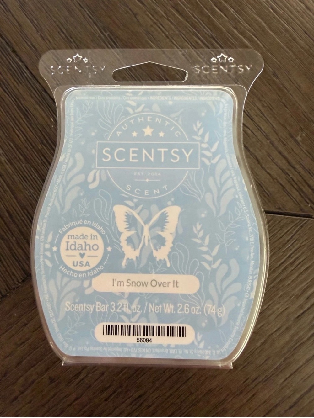 Scentsy I’m Snow Over It Wax Bar